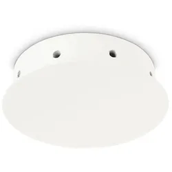 Ideal Lux Deckenbaldachin MAGNETICO, 8-fach, magnetische Blende, rund, Ø 15cm / H 3.5cm, weiß IDEA-272429