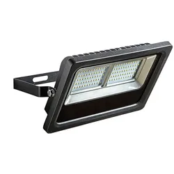 ROSSINI ILLUMINAZIONE DON LED Fluter 100W IP65 120° 3000K CRI80 IK08 in schwarzem Aluminium – Rossini Group – Industrielampe mit hoher Lichteffizienz