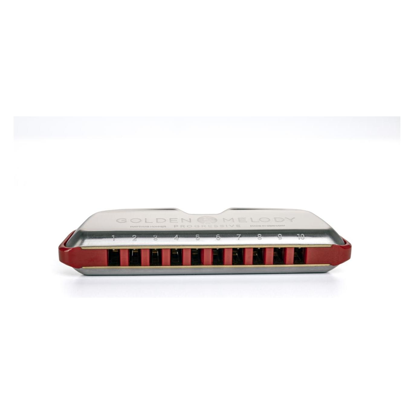 Hohner Golden Melody Progressive Bb-major (Mundharmonika, Diatonisch) (M54411x)