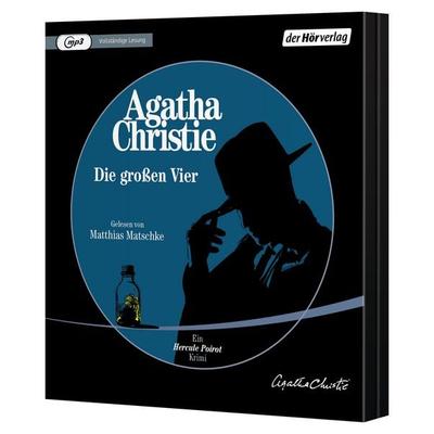 Die großen Vier - Agatha Christie, Audio, 9783844554144