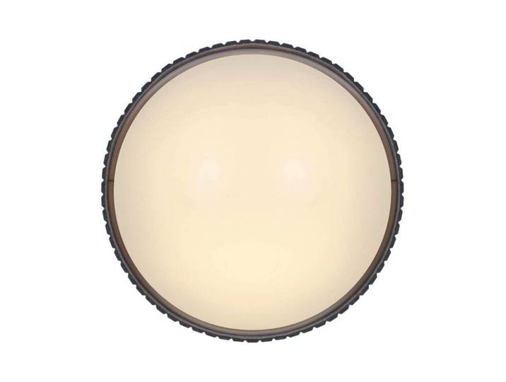 Corato 50 Plafonnier Gris - Nordlux - Couloir - Tissu / textile