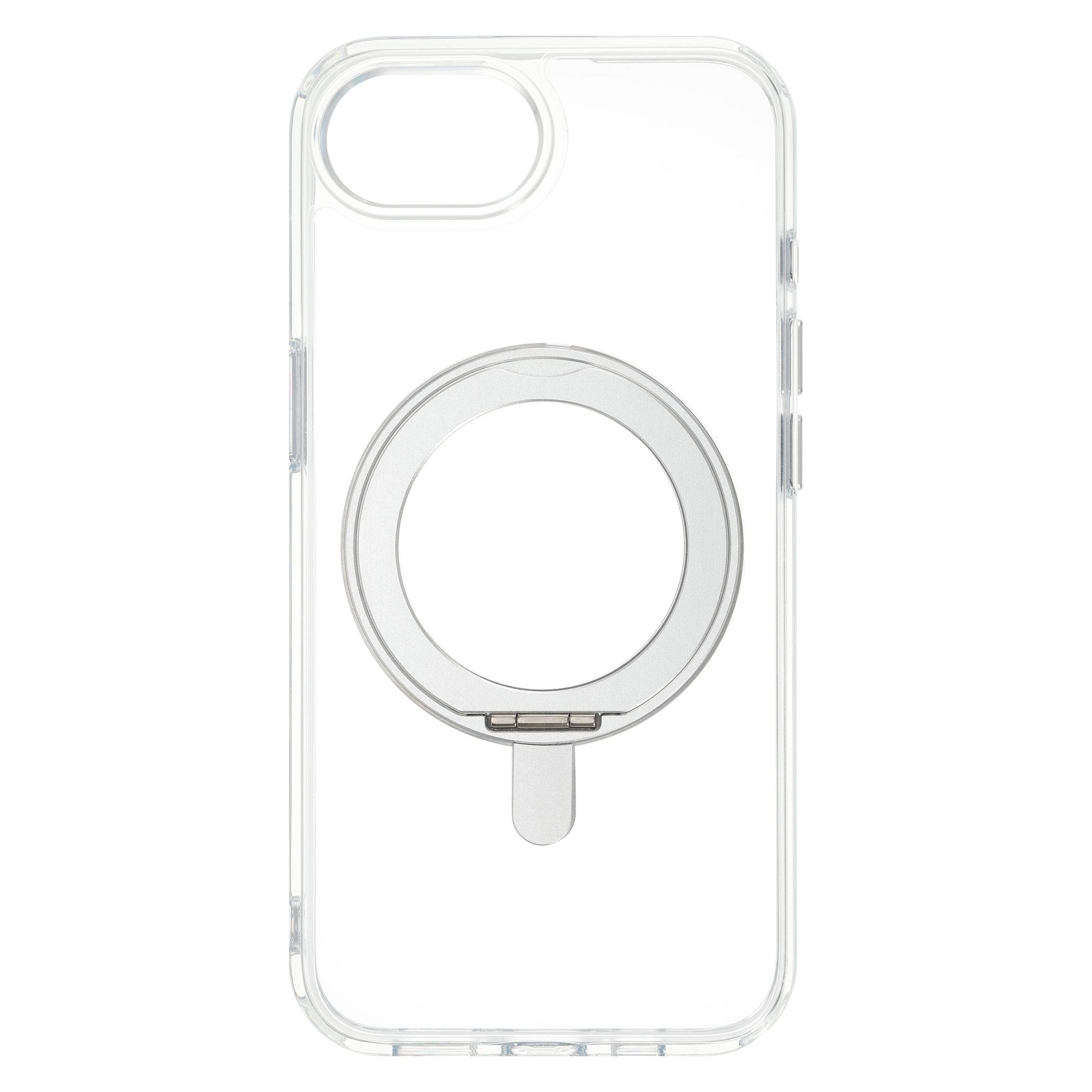 FoneKit Premium Kickstand MagSafe-compatible case with stand, iPhone 16e, clear (Apple iPhone 16e) (6438148063795)