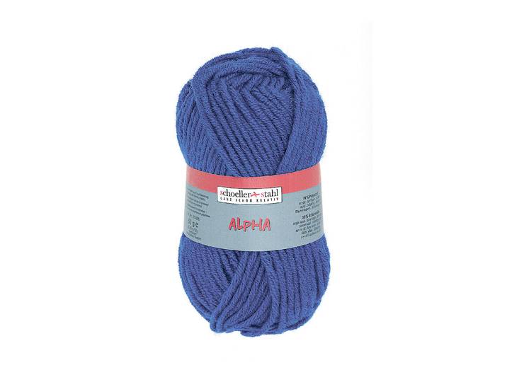 Schoeller Alpha Mützengarn 17 Royalblau