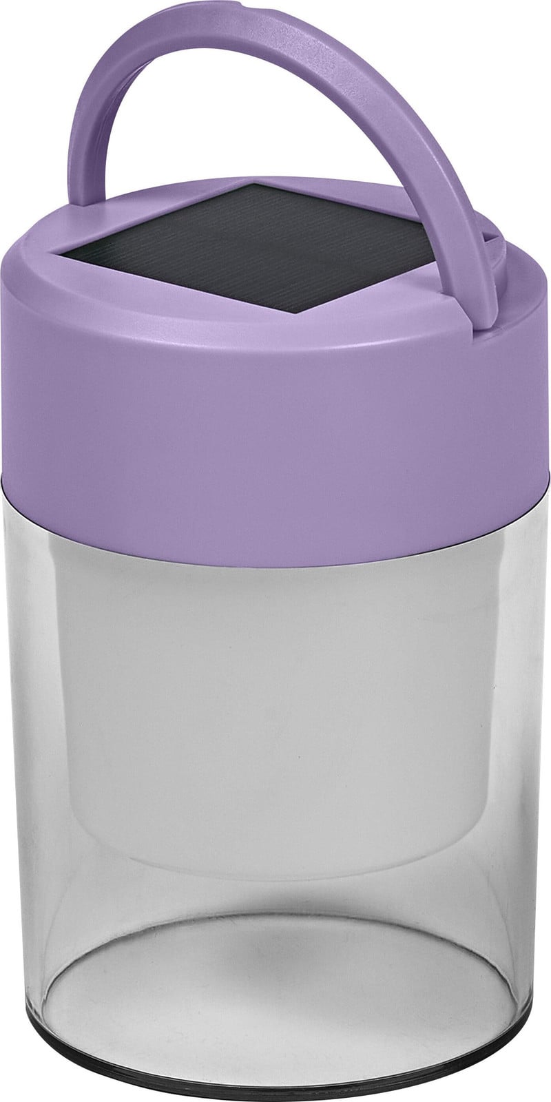 ENDURA Stijl zonne-energie tafellamp, paars, LED, Hoogte: 199 mm