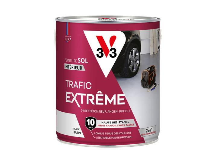 V33 Bodenfarbe Innen Weiss 2.5 l