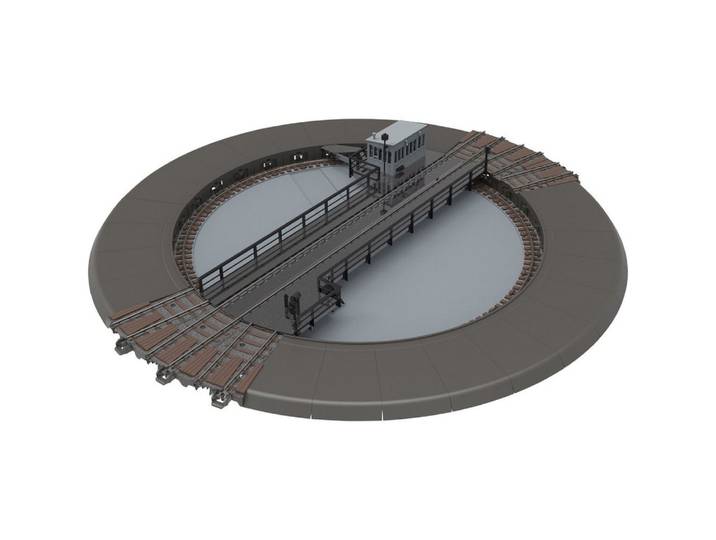 TRIX Modelleisenbahn-Set TRIX T66861 H0 Drehscheibe