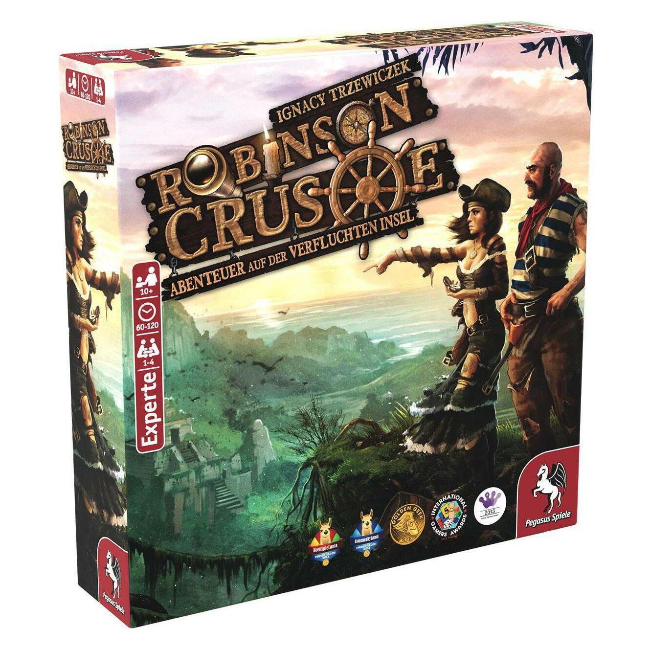 Pegasus Robinson Crusoe - Abenteuer auf der Verfluchten Insel (Deutsch, 1 - 4 Spieler) (Robinson Cruso)