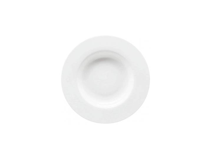 Suppenteller ROSENTHAL Jade 23 cm , weiss (weiß), B:23cm, Speiseteller, Suppenteller