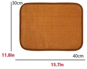 Inspire Select Extra Large Bamboo Dog Cooling Mat Summer Cooling Pet Bed For Small, Medium & Large Dogs And Cats 11.81 15.75 In bamboo