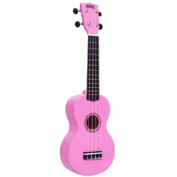 Mahalo MR1PK (Soprano), Ukulele, Schwarz, Rosa