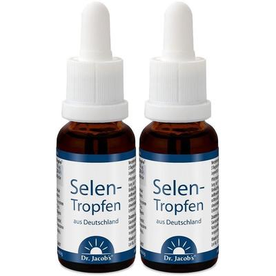 Selen Tropfen Dr.Jacobs 2x 2x20 ml zum Einnehmen