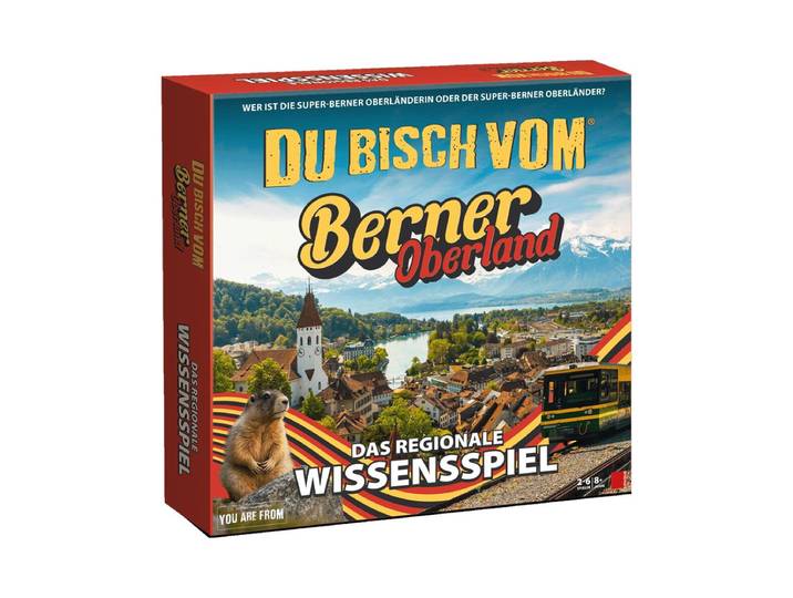 You are from® Wissensspiel DU BISCH VOM - Berner Oberland