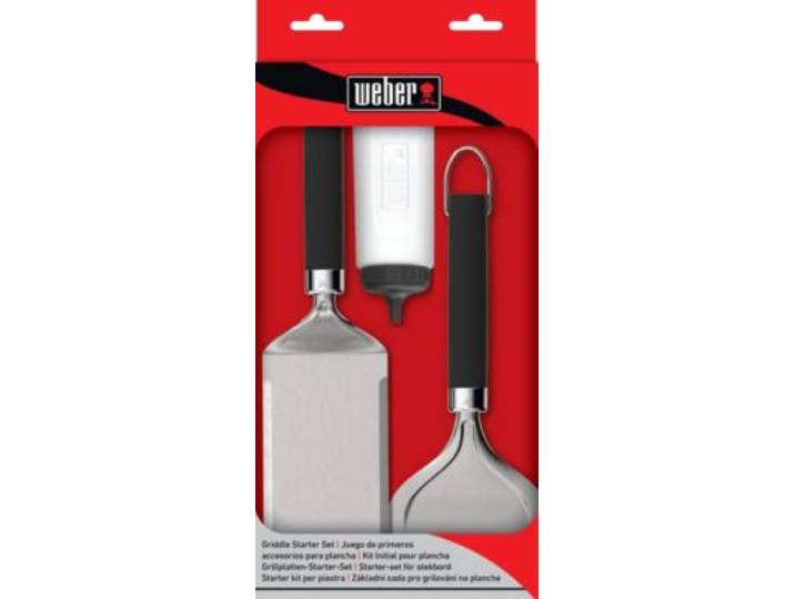 Weber - Ustensile Plancha Ensemble De 3 Ustensiles Pour Plancha
