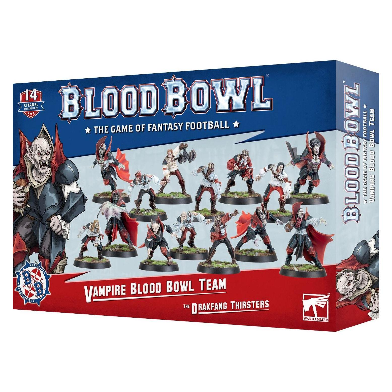 Games Workshop Équipe de Vampires pour Blood Bowl: Les Darkfang Thirsters (Kunststoff) (99120907004)