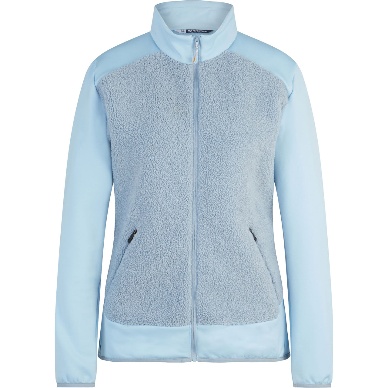 Ziener Damen Fleecejacke NIGINIA frozen blue/arctic sky - 36