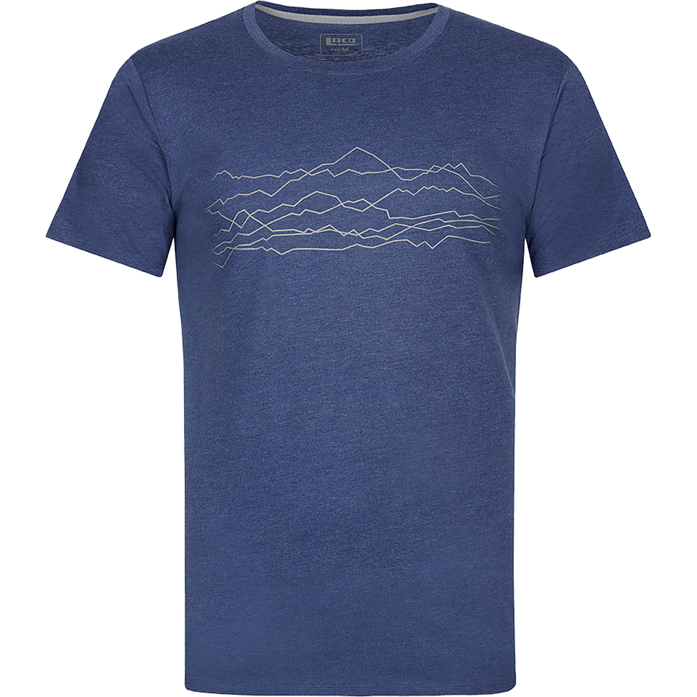 LACD Miracle Herren T-Shirts blau Größe S Lifestyle | Sportklettern Hautfreundlich
