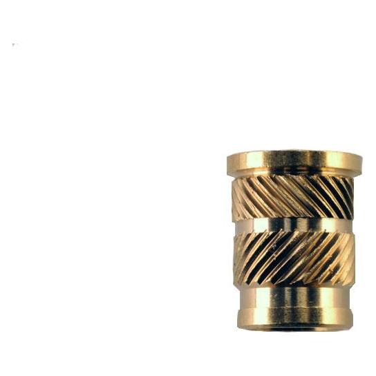 RS PRO Gewindeeinsatz Messing, M5 x 9.5mm, Flansch (M5) (2040622)