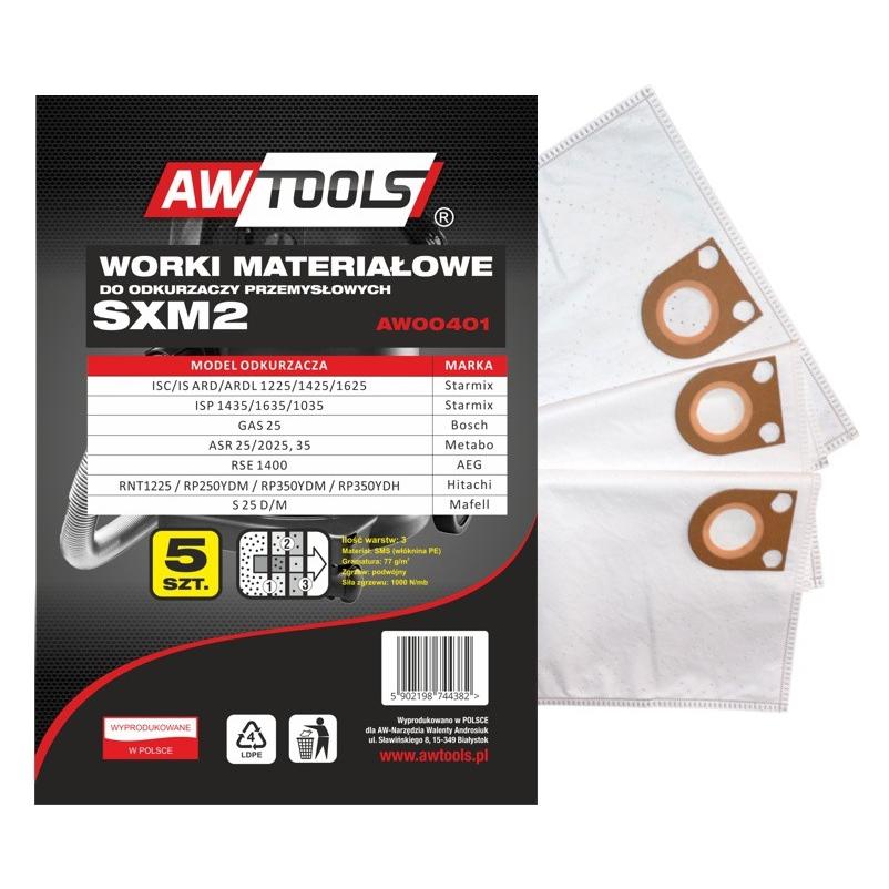 Awtools WORKI Z MIKROWŁÓKNINY kpl.5szt. SXM2, GAS 25 / STARMIX (5x) (35614454)