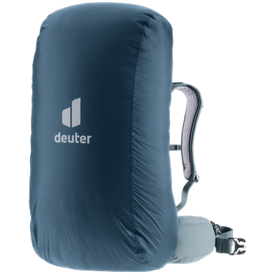 Rucksack-Regenschutz DEUTER "Raincover I 20-35 L", blau (ara), Regenschutz, B/H/L: 30cm x 60cm, wasserdicht, mit PU-Beschichtung, reflektierende Elemente, B:30cm H:60cm