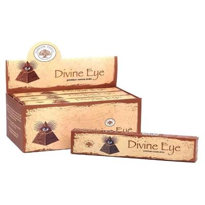 Räucherstäbchen Green Tree 'Divine Eye' 15gr.