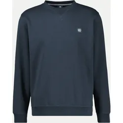Sweatshirt mit Logo Blau L