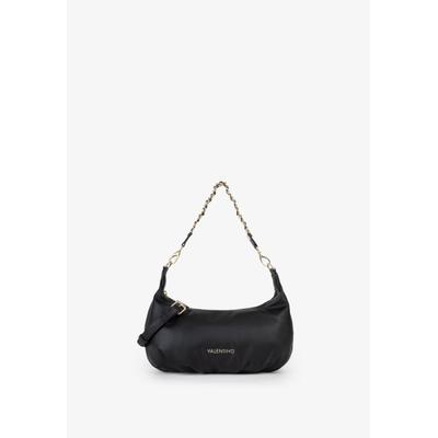 Hobo VALENTINO BAGS "LENA", Damen, Gr. B/H/T: 32cm x 25cm x 9cm, schwarz (nero), Lederimitat, Taschen Hobo, mit dekorativem Tragegriff
