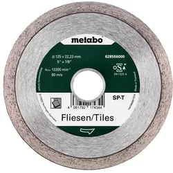Metabo Diamanttrennscheibe SP - T Fliesen - 628556000