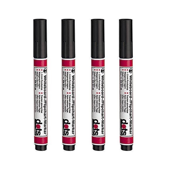 dots Whiteboard-Marker 1.5 - 3.0 mm Schwarz 100110259538512