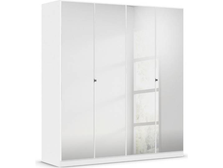 rauch Drehtürenschrank Reflect mit Spiegelfront, inkl. praktischer Inneneinteilung und Stoffboxen-Set