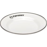 Emaille Teller px-plate-18-w, 2 Stück weiß, Ø 18cm