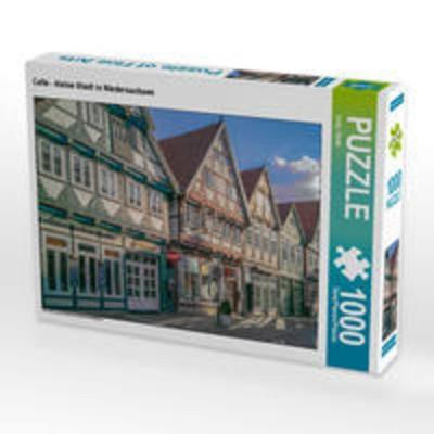 CALVENDO Puzzle Celle - kleine Stadt in Niedersachsen | 1000 Teile Lege-Größe 64x48cm Foto-Puzzle für glückliche Stunden