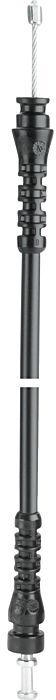 Viega Bowdenzug 721749 725mm, für Mittelanschluss, Kunststoff schwarz, Seil Edelstahl