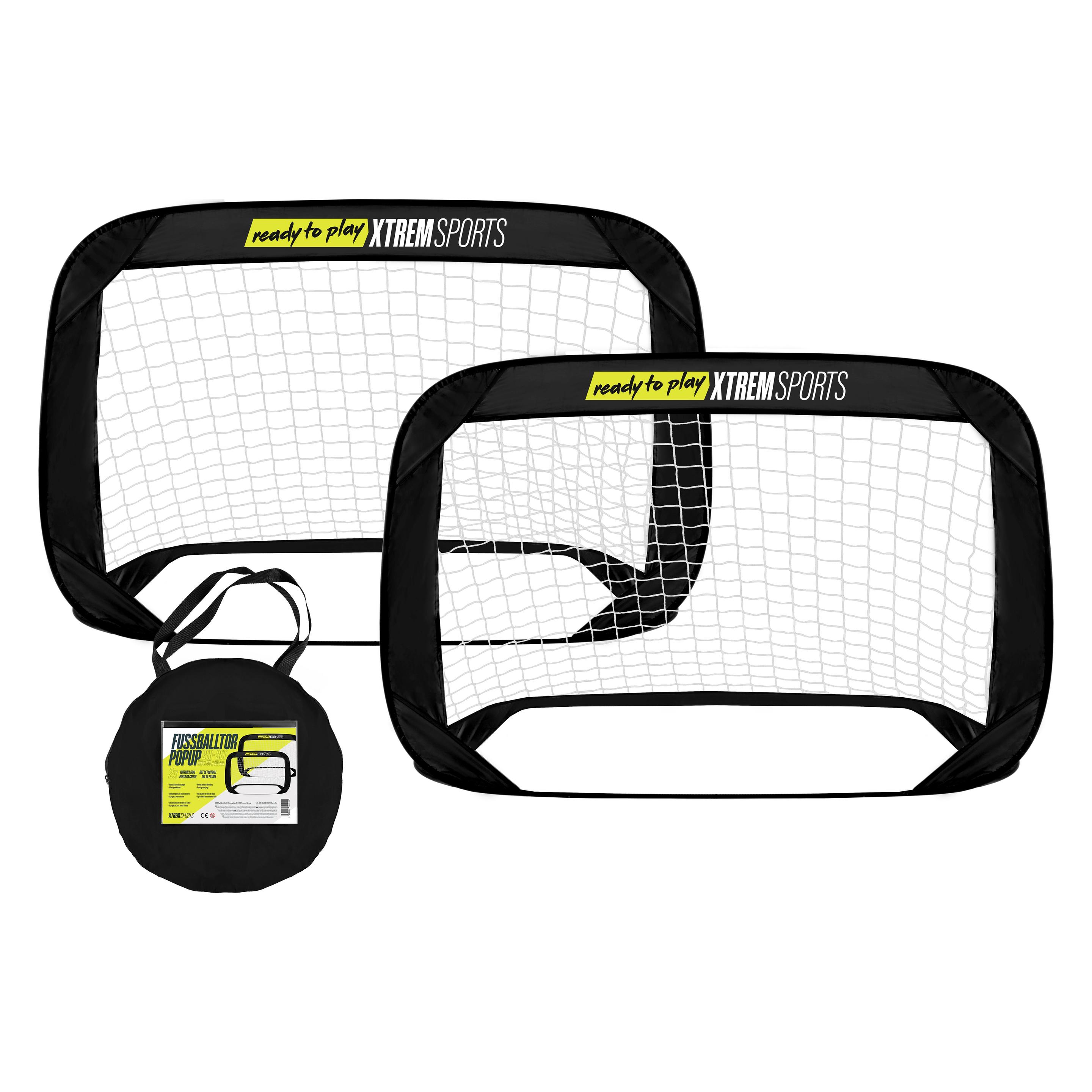 Xtrem Toys & Sports Pop-Up-Fussballtor 2er-Set (60119)