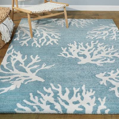 Balta Rugs Caistor Coastal Coral Reef Pattern Tropical Area Rug