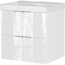 Tchibo - Waschtisch »Celano« mit Becken - 61x46x65cm - weiß -
