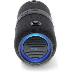 Nedis Bluetooth-Lautsprecher - max. Batteriespielzeit: 6.5 Std - Handgerät - 40 W - Stereo - Eingeba, Bluetooth Lautsprecher, Schwarz