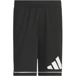 ADIDAS Herren Shorts Basketball Badge of Sport, Größe M in Schwarz Schwarz