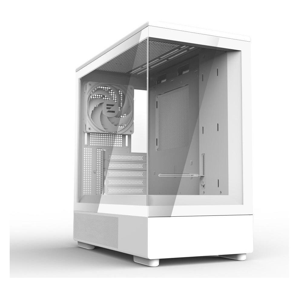 Zalman P10 White Micro-ATX Mini Tower (mATX, Mini-ITX) (P10 White)