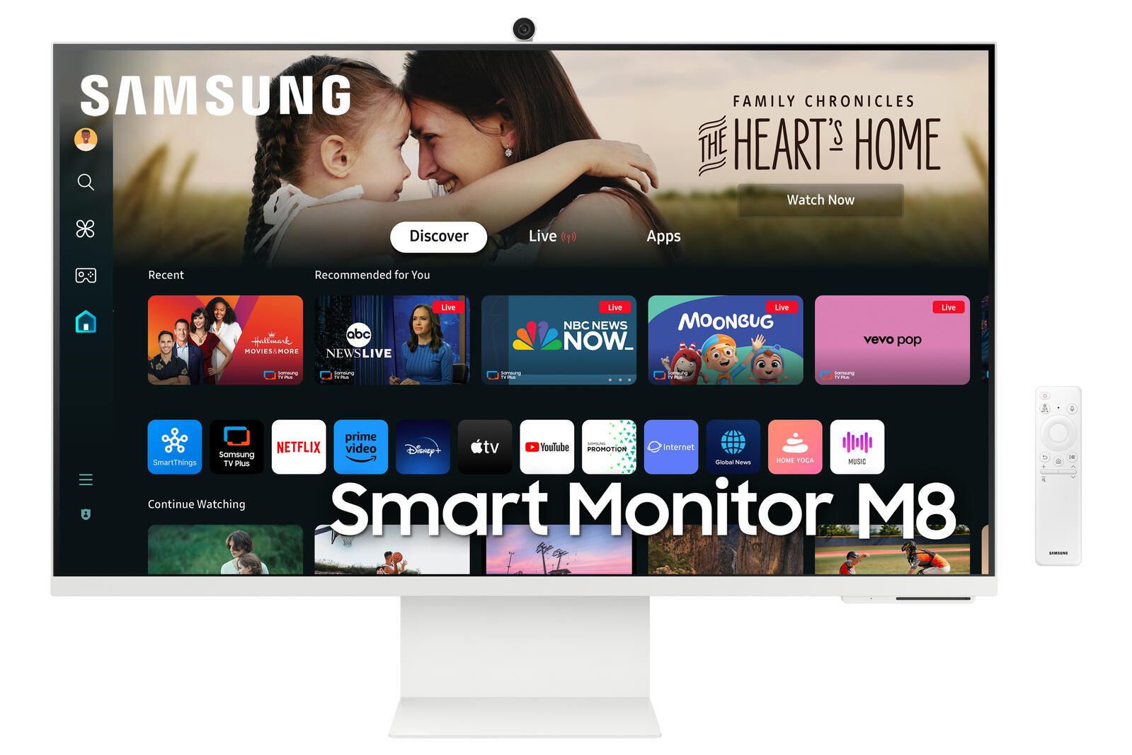 Samsung Smart Monitor M80D 4K UHD 80cm (32") LS32DM801UUXDU