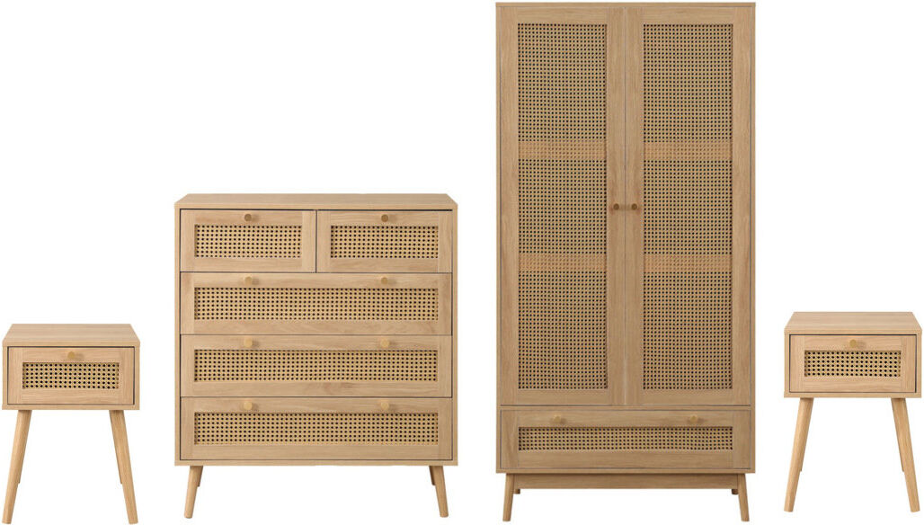 Birlea Croxley Piece Bedroom Set Oak