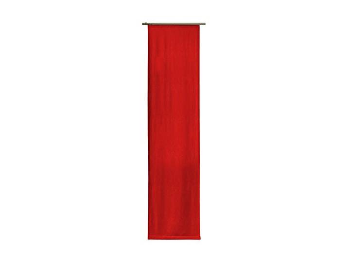 Wirth Paneele mit Zubehör, Polyester, Rot, 175 x 60 cm