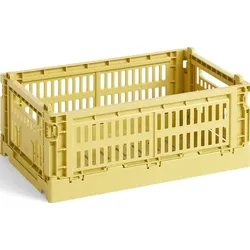 Hay Colour Crate Aufbewahrungskorb S gelb