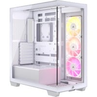 3500X ARGB, Tower-Gehäuse weiß, Tempered Glass