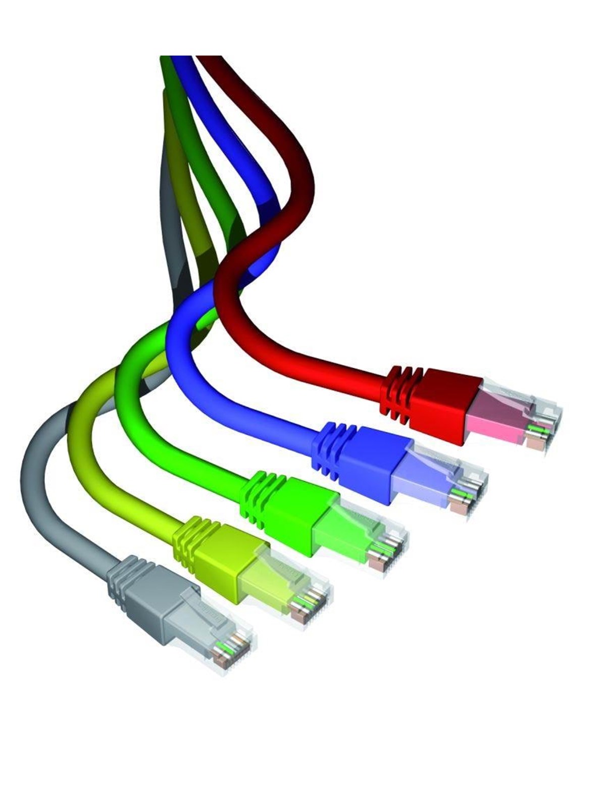 Leviton Patch cords cat6 utp 5m lszh gray
