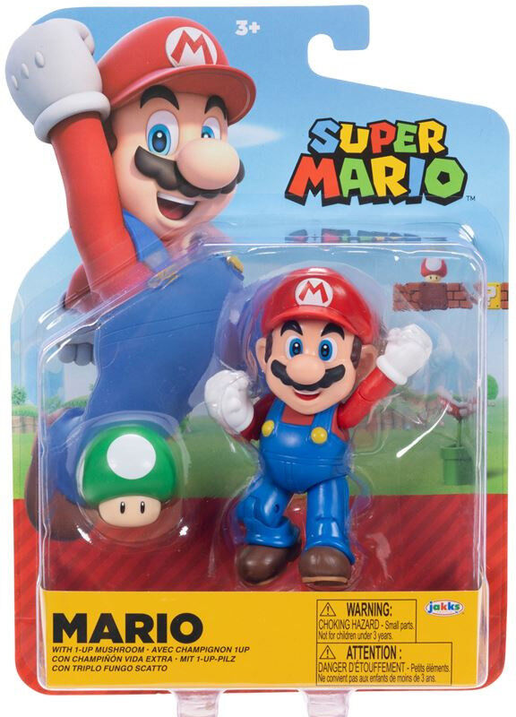 Figurine Super Mario 10 cm série 40 - Jakks Pacific (modèle aléatoire)