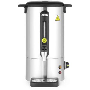 Hendi Heißwasserspender UNIQ, 211410, einstellbar 30°C - 100°C, 950 Watt, aus Edelstahl, silber, 9 Liter