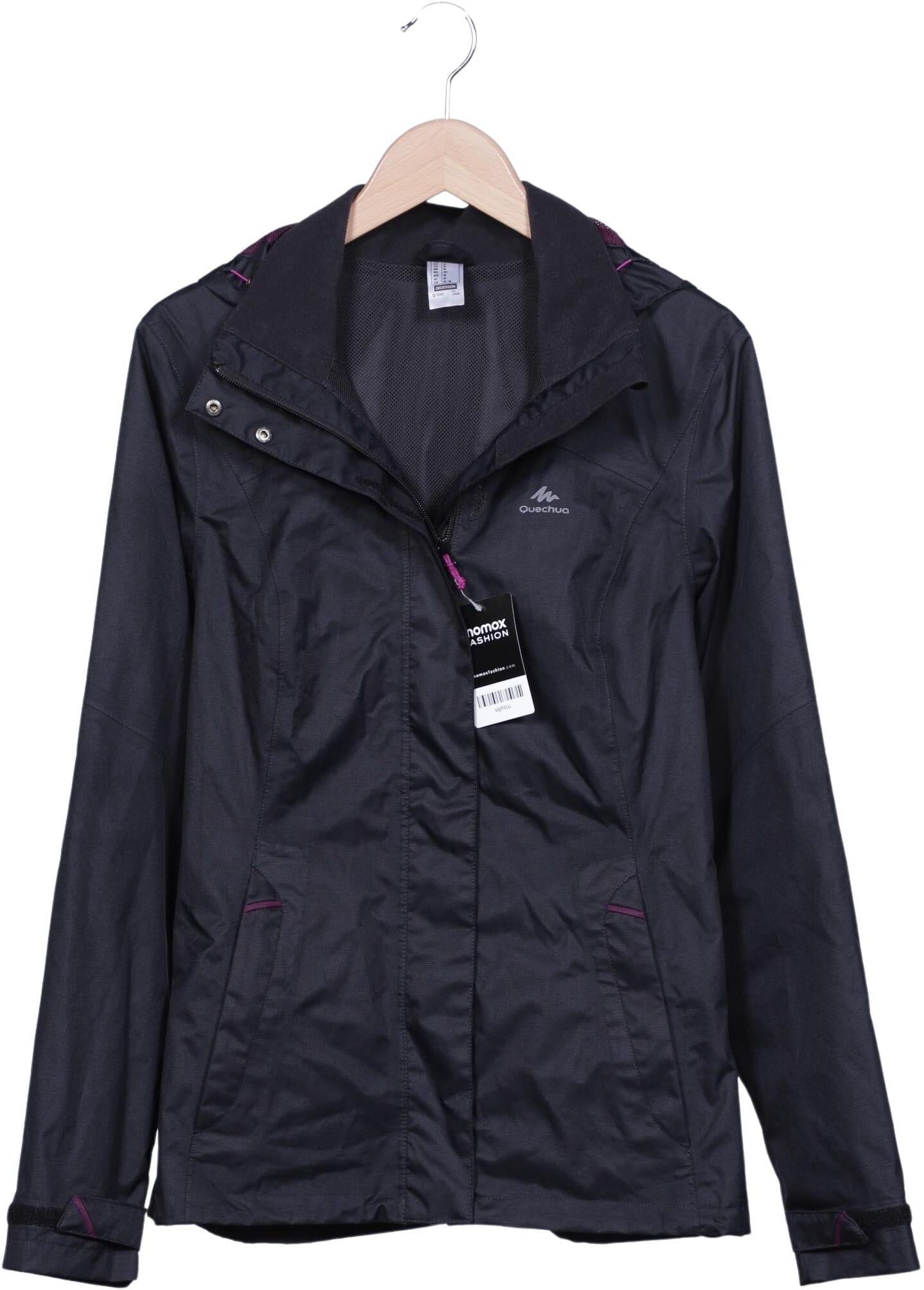 quechua Damen Jacke, Schwarz, Gr. M, Synthetik - Second Hand