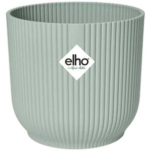 elho Vibes fold rund mini Übertopf, sorbet grün, Ø 9 x H 9 cm, Kunststoff
