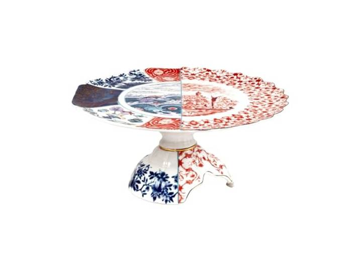 SELETTI Etagere aus Porzellan Ø 32,5 cm H.14 Hybrid-Moriana