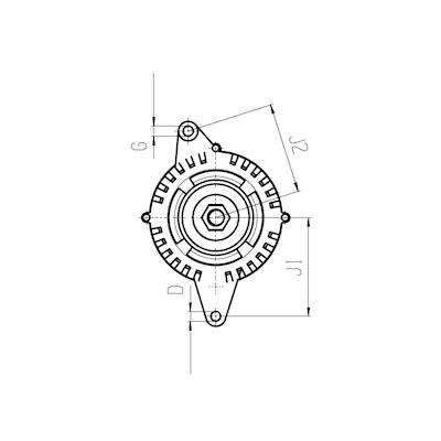 HC-CARGO Generator F 032 115 765 für VW